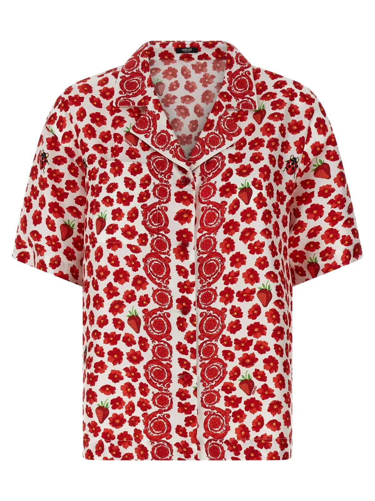 Сорочка Versace Strawberry Garden Багатокольорова 1 'Strawberry Garden' shirt VERSACE Multicolor