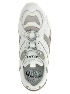 'Galaxia' sneakers 100% calfskin leather (Bos Taurus) VERSACE White