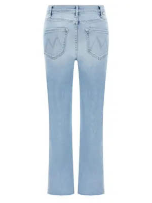 'The Hustler Ankle Fray' jeans 11171008DBIY MOTHER Light Blue
