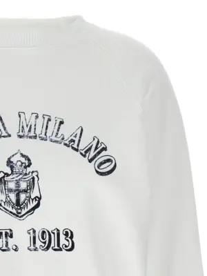 Print sweatshirt Woman PRADA White