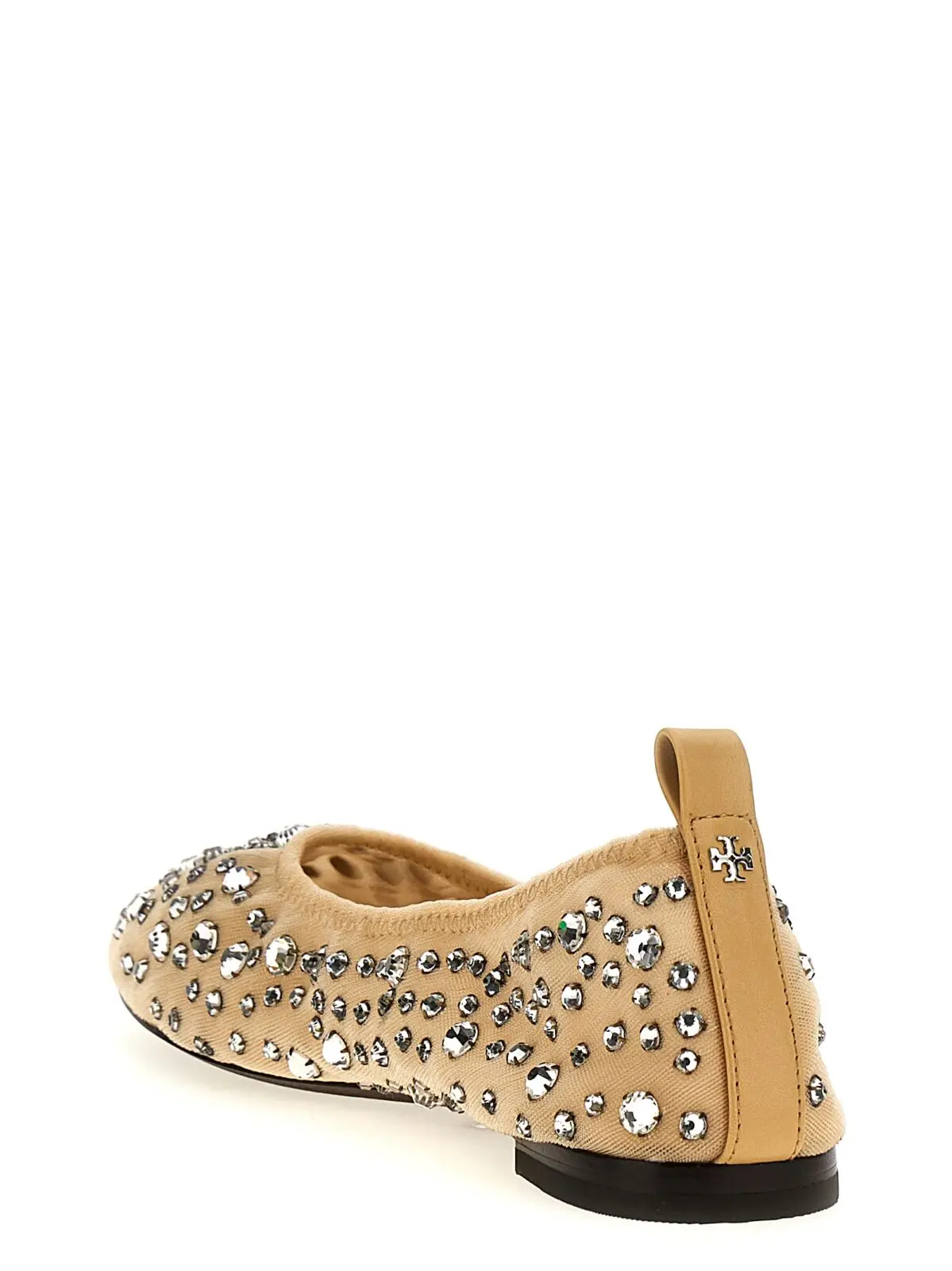 Балетки Tory Burch Crystal Бежеві 3 'Crystal' ballet flats Woman TORY BURCH Beige