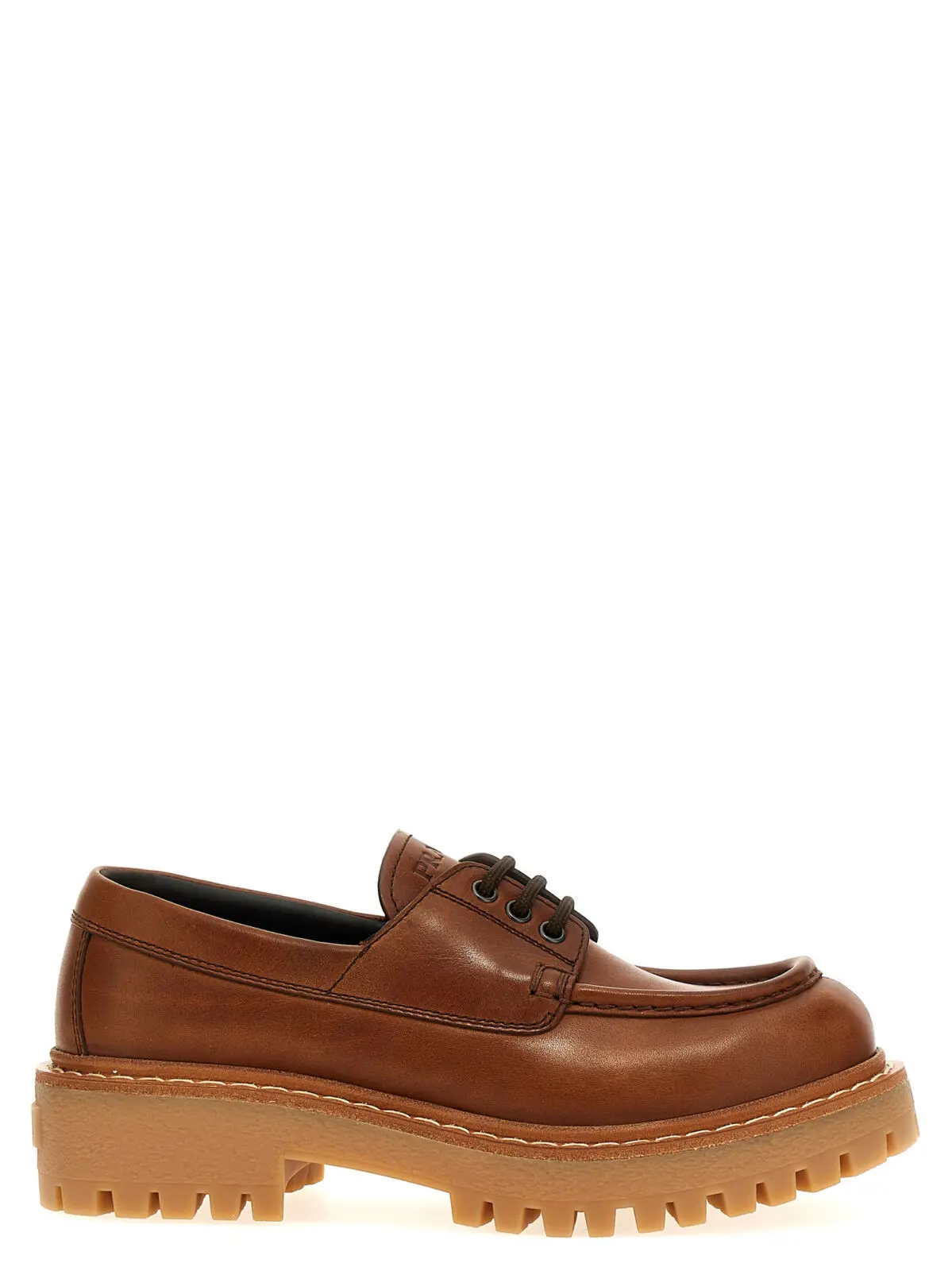 Черевики Prada Vintage lace-up Коричневі 1 Vintage lace-up shoes PRADA Brown