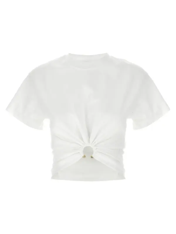 Piercing T-shirt PACO RABANNE White