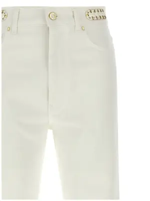 '1969' jeans Woman PACO RABANNE White