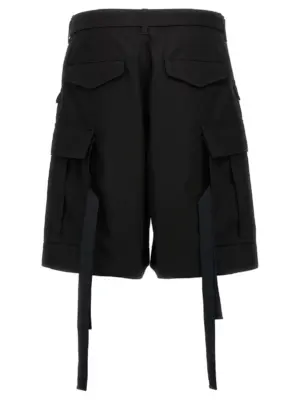 Cargo bermuda shorts 2503610M001 SACAI Black