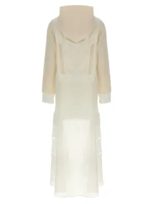'Suiting Bonding Mix' dress 2507635151 SACAI White
