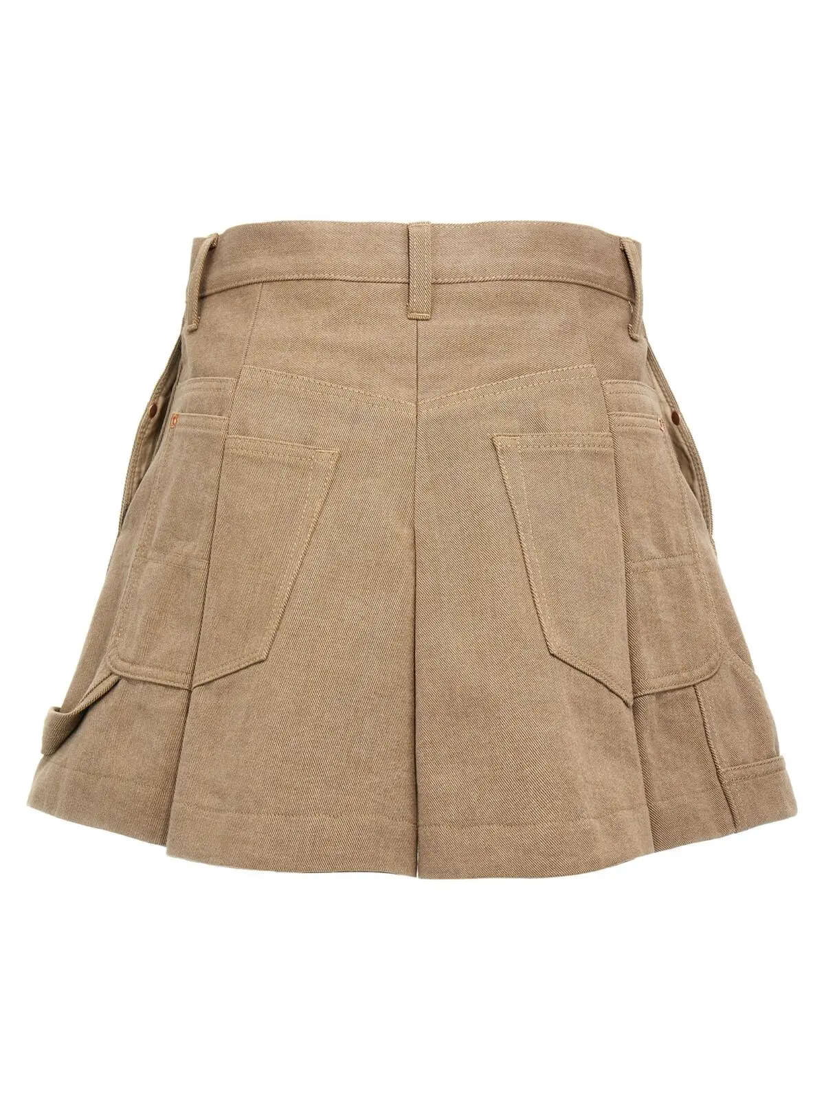 Шорти Sacai Canvas Бежеві 2 Canvas shorts 2507720651 SACAI Beige