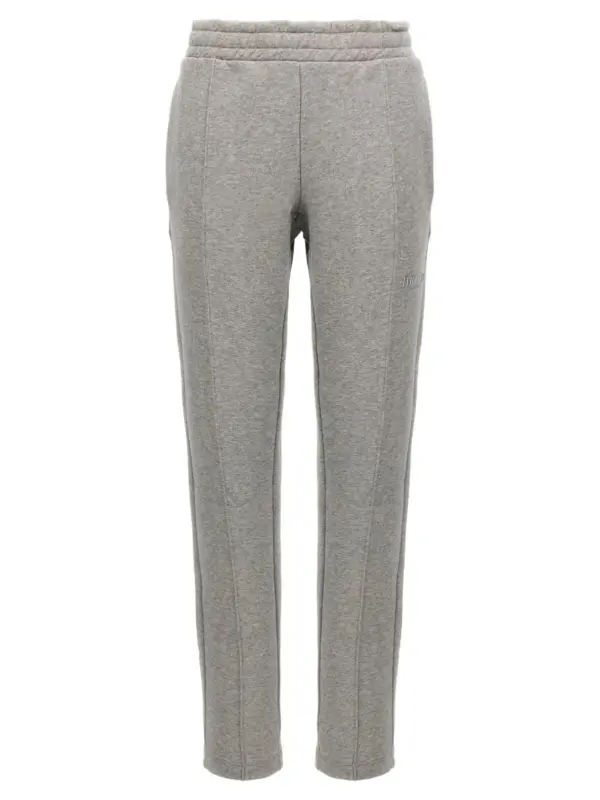 Logo joggers THE ATTICO Gray