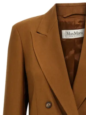 'Palanca' blazer Woman MAX MARA Brown