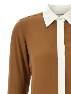'Pio' shirt Woman MAX MARA Brown
