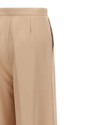 'Ninfa' pants 100% virgin wool MAX MARA Beige