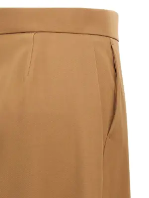 'Ninfa' pants 100% virgin wool MAX MARA Brown