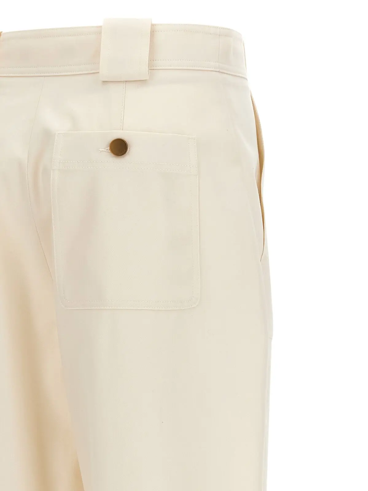 Штани Max Mara Palio Білі 4 'Palio' pants 100% cotton MAX MARA White