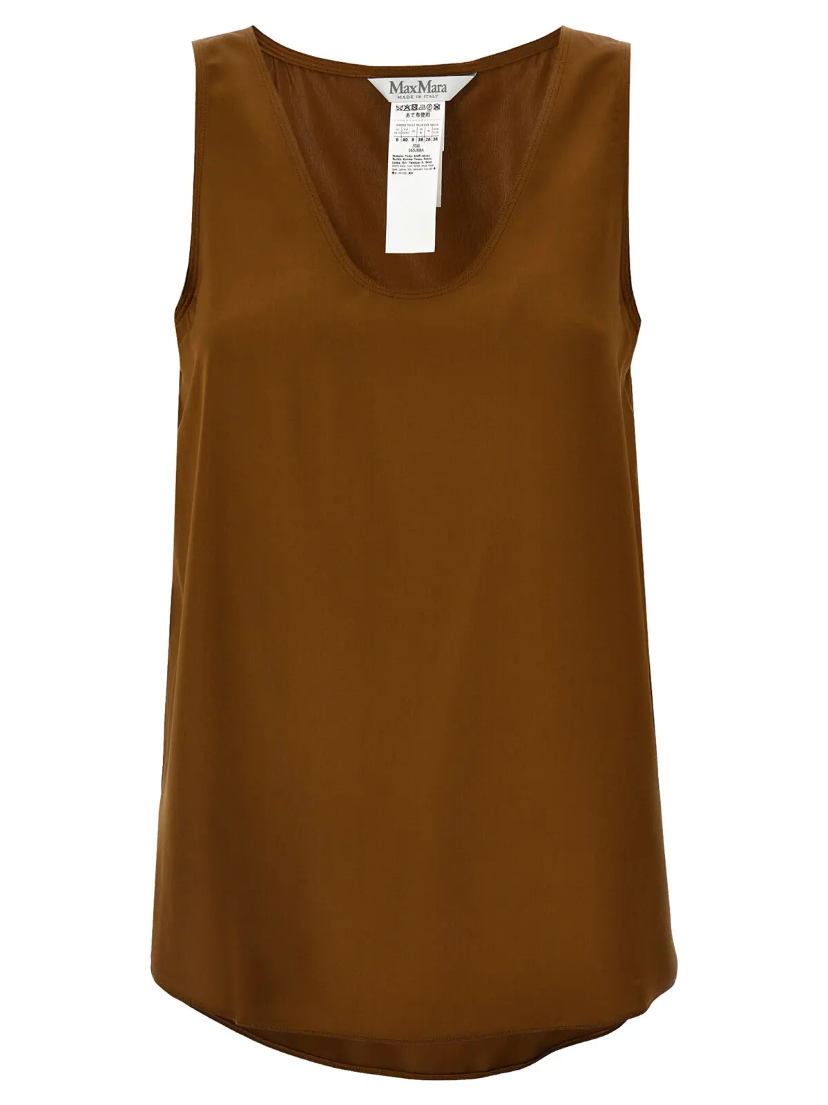 Топ Max Mara Filly Коричневий 1 'Filly' top MAX MARA Brown