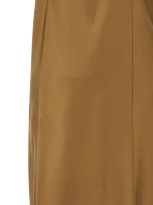 'Banio' dress 100% silk MAX MARA Brown