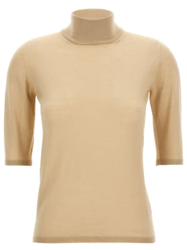 'Cecina' turtleneck sweater MAX MARA Beige