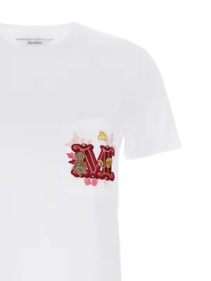 'Nunzio' T-shirt Woman MAX MARA White