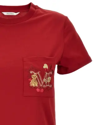 'Nunzio' T-shirt Woman MAX MARA Red