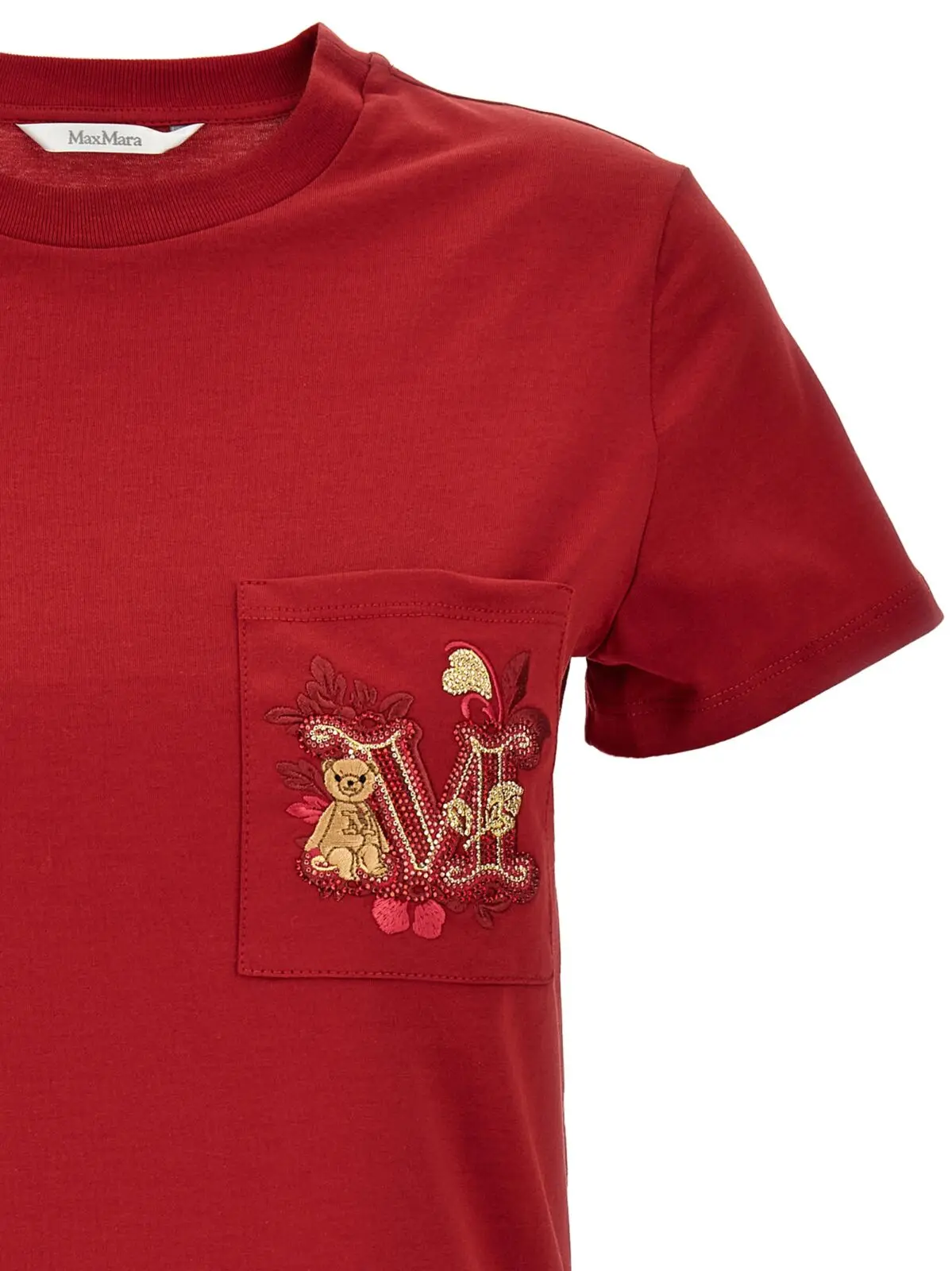 Футболка Max Mara Nunzio Червона 3 'Nunzio' T-shirt Woman MAX MARA Red