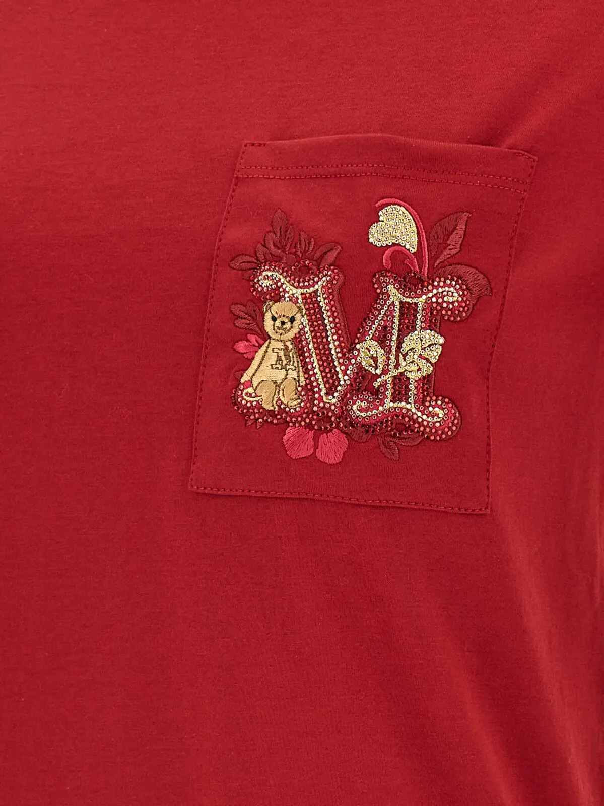 Футболка Max Mara Nunzio Червона 4 'Nunzio' T-shirt 100% cotton MAX MARA Red