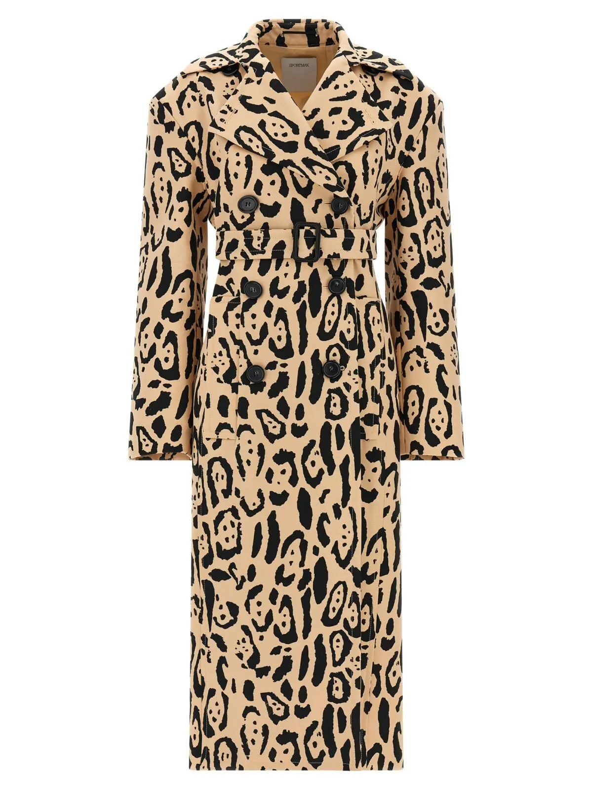 Тренч Sportmax Grembo Багатокольоровий 1 'Grembo' trench coat SPORTMAX Multicolor