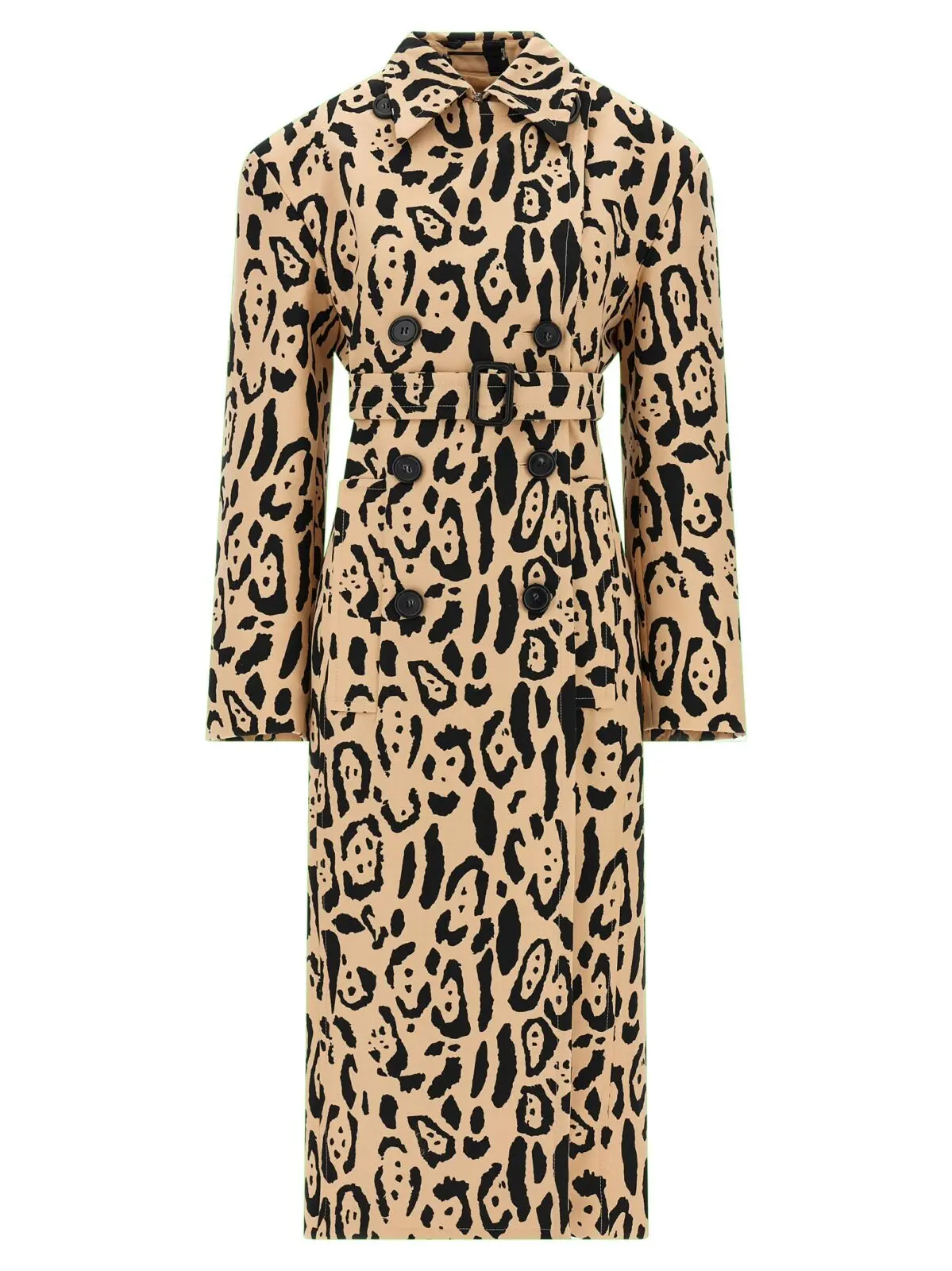 Тренч Sportmax Grembo Багатокольоровий 2 'Grembo' trench coat 2512121011600001 SPORTMAX Multicolor