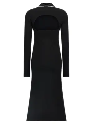 'Operoso' dress 2512321071600005 SPORTMAX White/Black