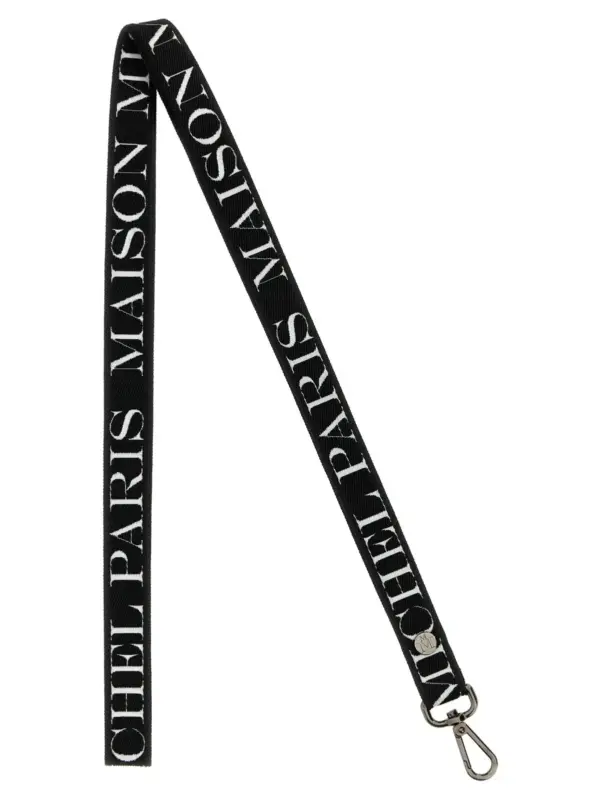 'Martine' crossbody bag MAISON MICHEL White/Black