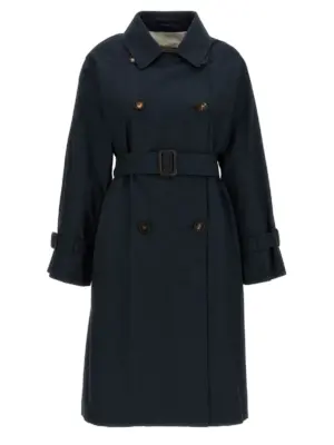 'Ctrench' trench coat MAX MARA THE CUBE Blue
