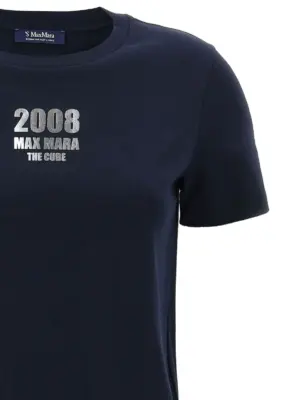'Quieto' T-shirt Woman MAX MARA 'S Blue