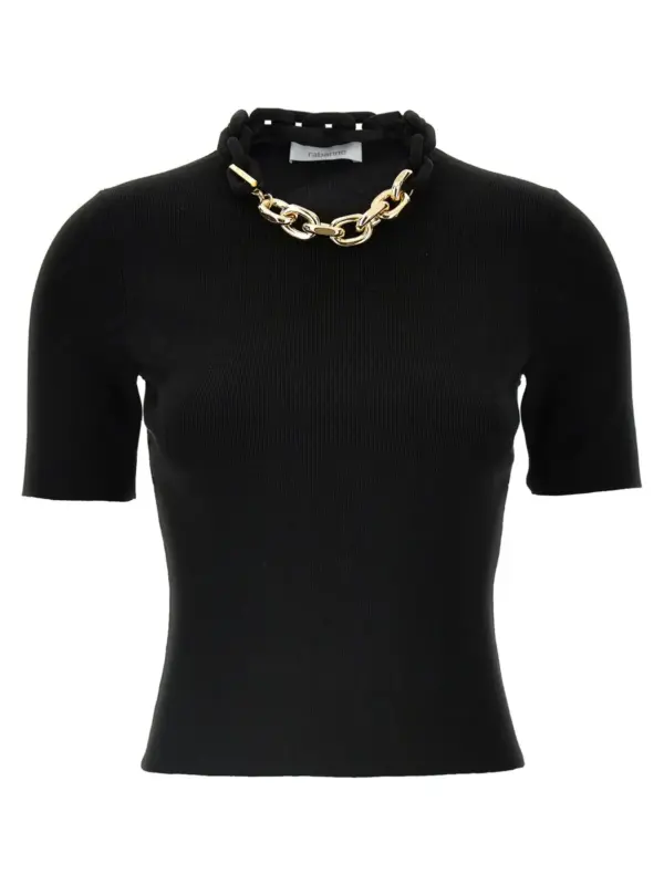 Chain T-shirt PACO RABANNE Black