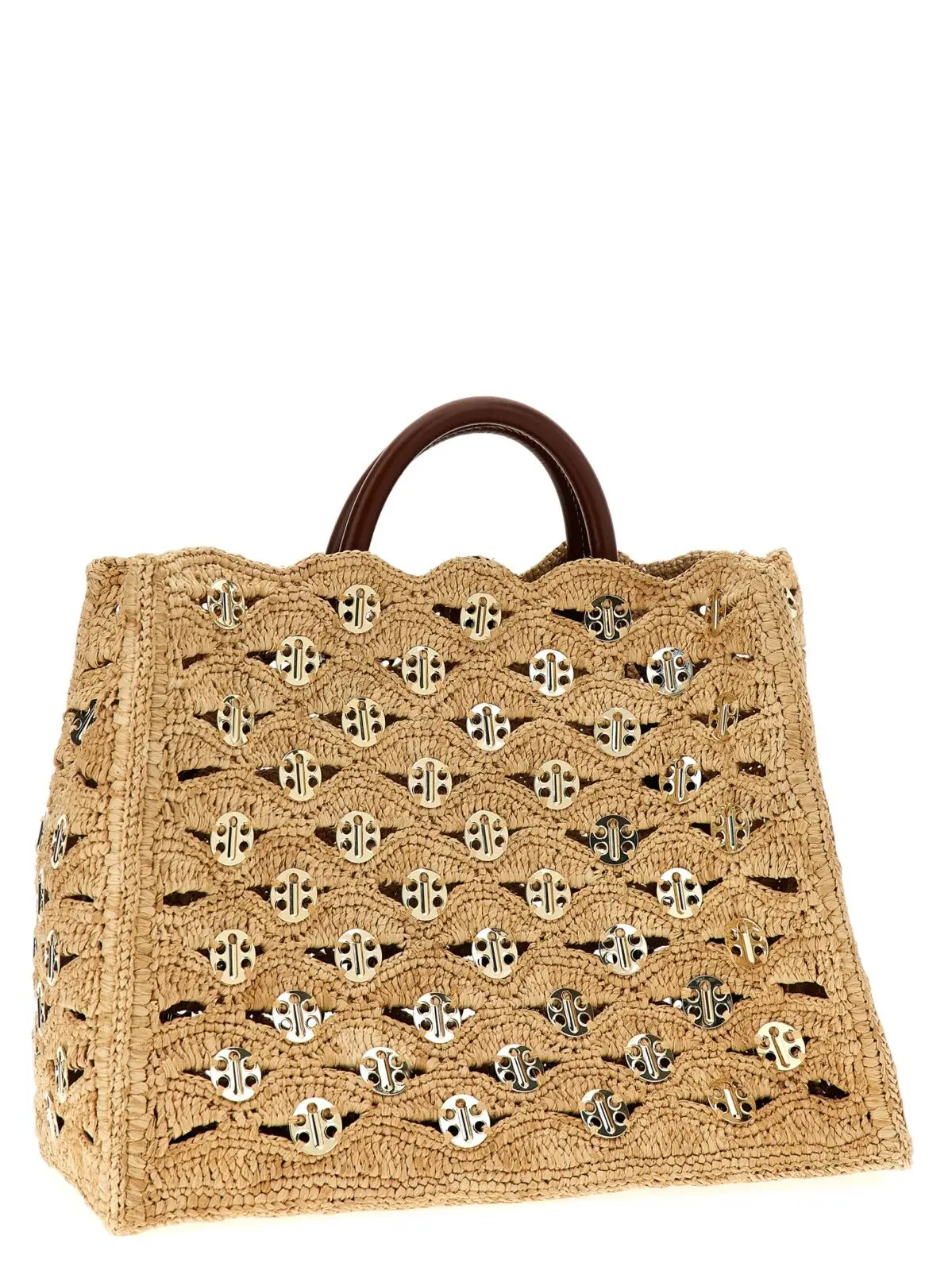 Сумка Paco Rabanne 1969 Бежева 2 '1969' handbag 25PSS0501NAT045M227 PACO RABANNE Beige