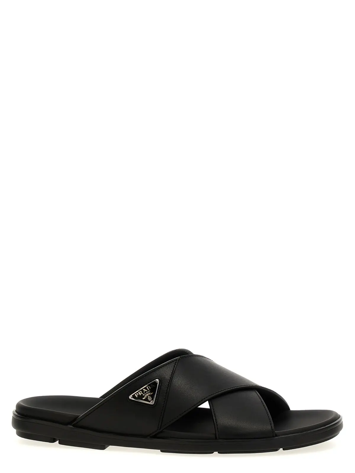 Сандалі Prada Logo Чорні 1 Logo sandals PRADA Black