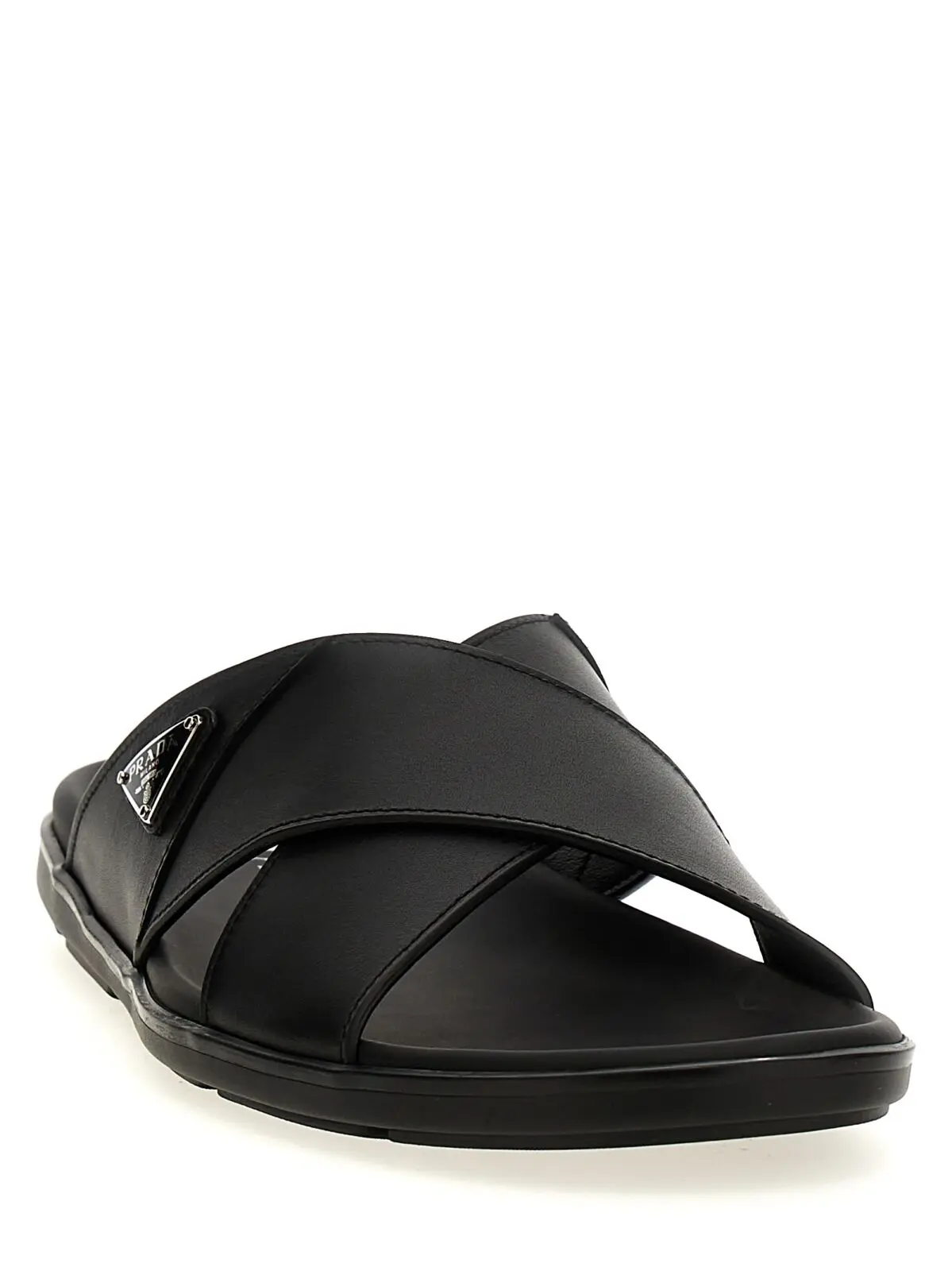 Сандалі Prada Logo Чорні 2 Logo sandals 2X3111FG0003LEMF0002 PRADA Black