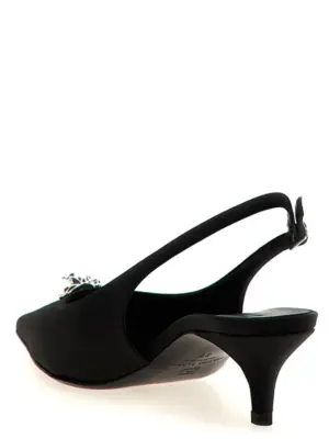 Rosetta slingback Woman MAGDA BUTRYM Black