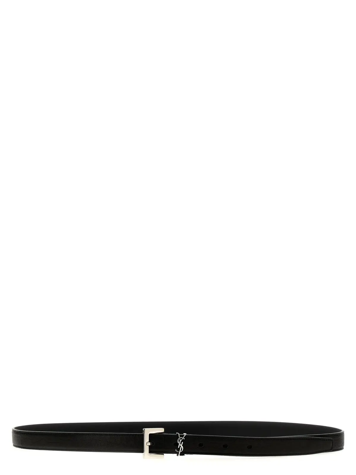 Ремінь Saint Laurent YSL Чорний 1 'YSL' belt SAINT LAURENT Black