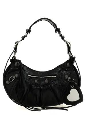 'Le Cagole S' shoulder bag BALENCIAGA Black