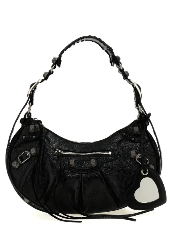 'Le Cagole S' shoulder bag BALENCIAGA Black