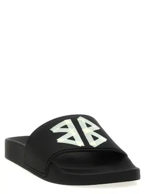 'Pool Slide' sandals 689030W1SA21090 BALENCIAGA Black