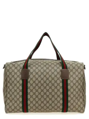'GG Supreme' large travel bag GUCCI Multicolor