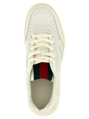 'Re-Web' sneakers 100% calfskin leather (Bos Taurus) GUCCI White