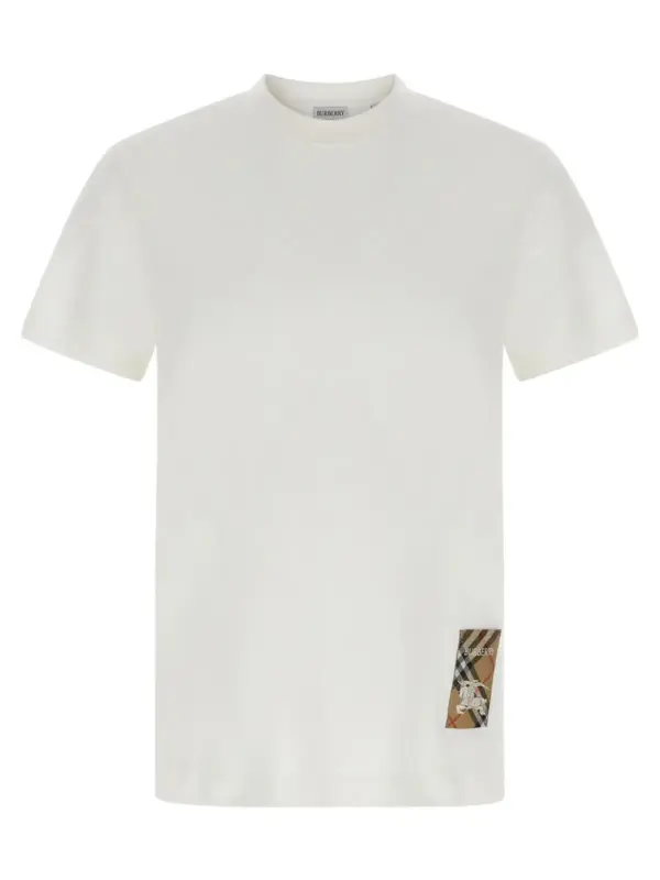 Logo T-shirt BURBERRY White