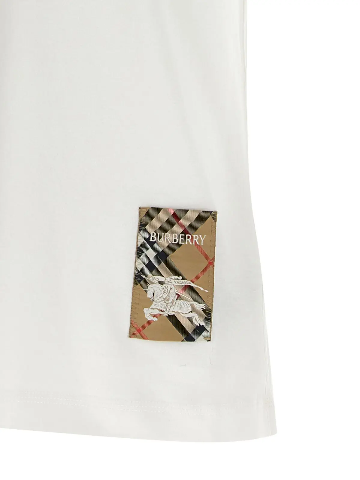 Футболка Burberry Logo Біла 4 Logo T-shirt 100% cotton BURBERRY White