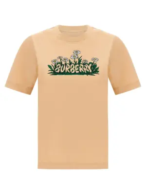 Printed T-shirt BURBERRY Pink