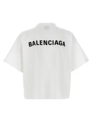 'Balenciaga Back' T-shirt 818431TPVK19040 BALENCIAGA White/Black