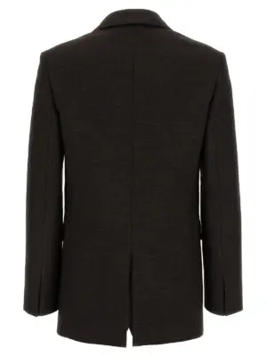 'Vermont' blazer 8503W3472DWG THE ROW Brown