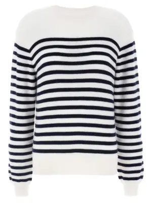 'Viola' sweater KHAITE White/Black