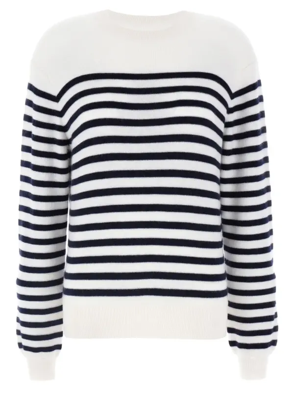 'Viola' sweater KHAITE White/Black