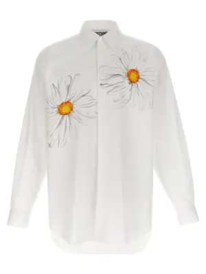 'Margherite' shirt MOSCHINO White