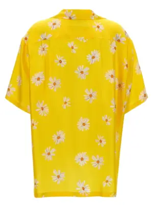 'Margherite' print shirt A023205611024 MOSCHINO Yellow